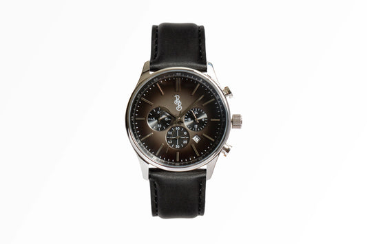 Gray Retro Chronograph